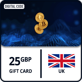 Crypto Gift Card UK £25