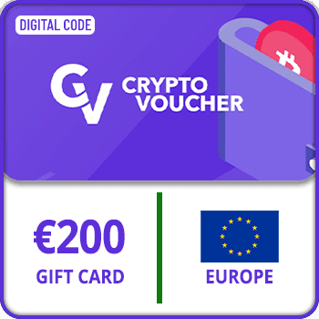 CryptoVoucher.io Europe €200 Gift Card