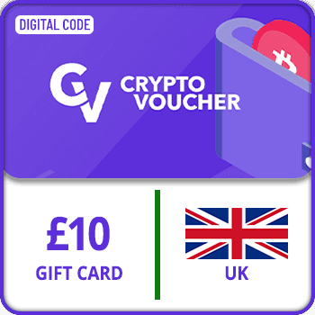CryptoVoucher.io UK £10 Gift Card