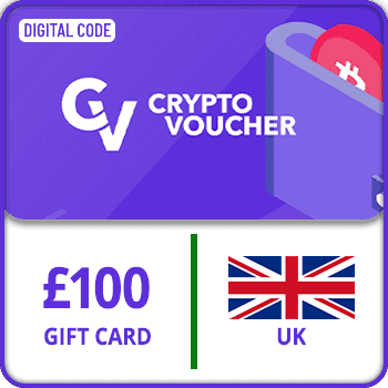CryptoVoucher.io UK £100 Gift Card