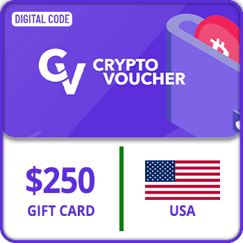 CryptoVoucher.io USA $250 Gift Card