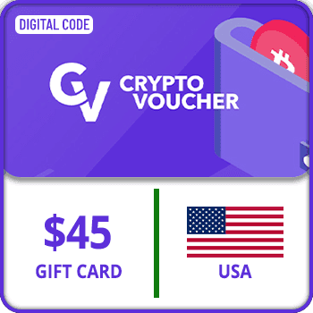 CryptoVoucher.io USA $45 Gift Card