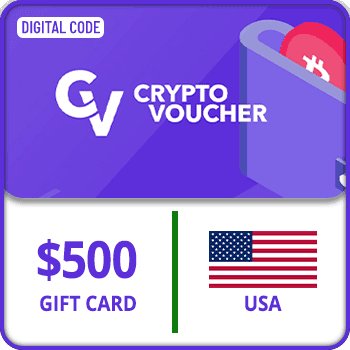 CryptoVoucher.io USA $500 Gift Card
