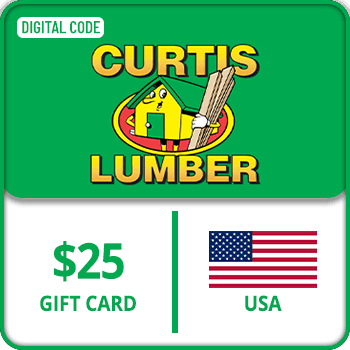 Curtis Lumber Gift Card USA 25 USD
