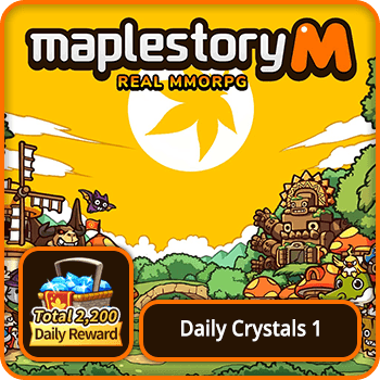 MapleStory M Daily Crystals 1