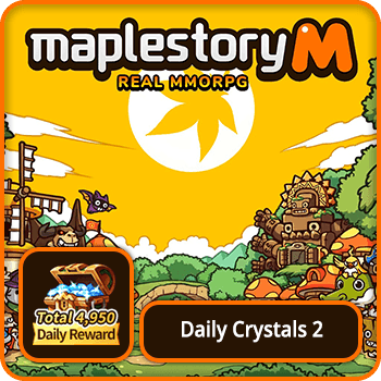 MapleStory M Daily Crystals 2