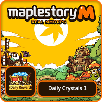 MapleStory M Daily Crystals 3