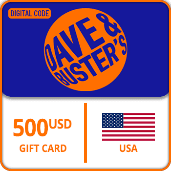 Dave & Busters Gift Card USA $500