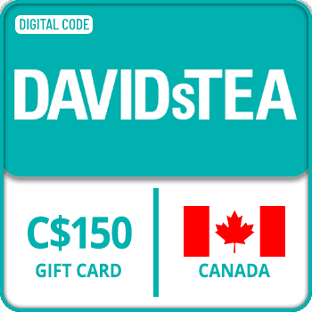 DAVIDsTEA Gift Card CANADA 150 CAD
