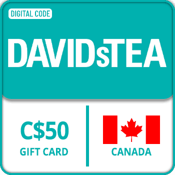 DAVIDsTEA Gift Card CANADA 50 CAD