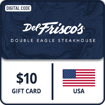 Del Friscos Double Eagle Steakhouse Gift Card USA 10 USD