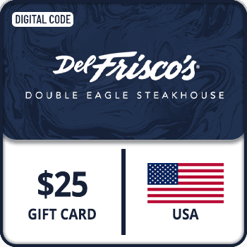 Del Friscos Double Eagle Steakhouse Gift Card USA 25 USD