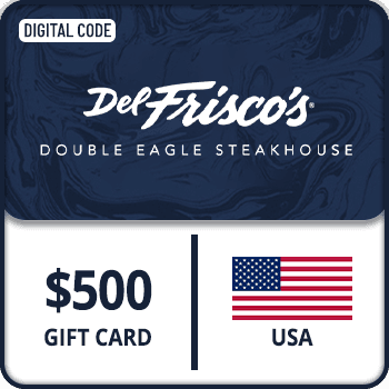 Del Friscos Double Eagle Steakhouse Gift Card USA 500 USD