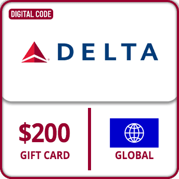 Delta Airlines Gift Card Global $200