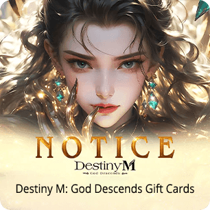Destiny M God Descends Gift Cards