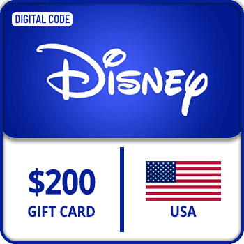 Disney Gift Card USA 200 USD