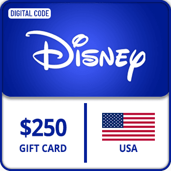 Disney Gift Card USA 250 USD