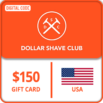 Dollar Shave Club Gift Card USA 150 USD