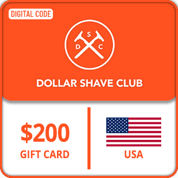 Dollar Shave Club Gift Card USA 200 USD