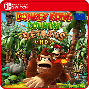 Donkey Kong Country Returns HD Nintendo Switch Game Key (Europe & UK)