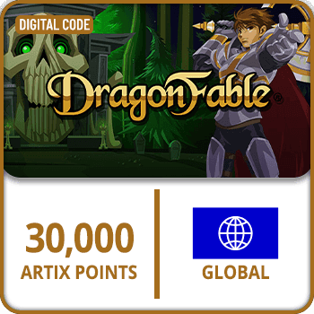 DragonFable Artix Points 30000 GLOBAL