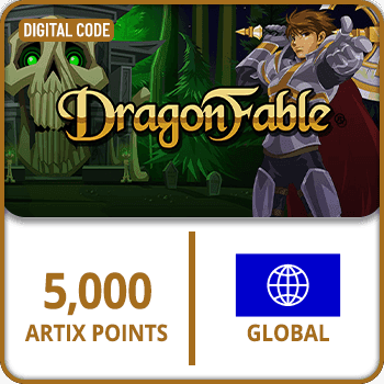 DragonFable Artix Points 5000 GLOBAL