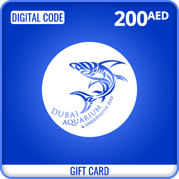 Dubai Aquarium UAE Gift Card 200 AED