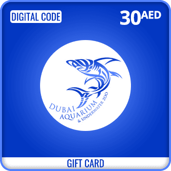 Dubai Aquarium UAE Gift Card 30 AED