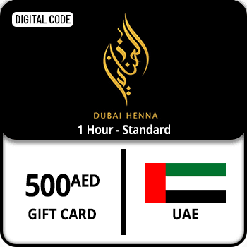 Dubai Henna Gift Card UAE 1 Hour Premium 600 AED