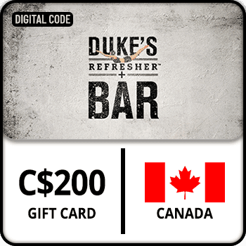 Duke_s Refresher Bar Gift Card CANADA 200 CAD
