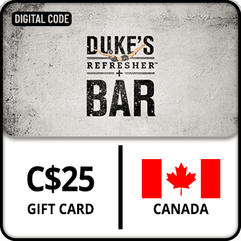 Duke_s Refresher Bar Gift Card CANADA 25 CAD