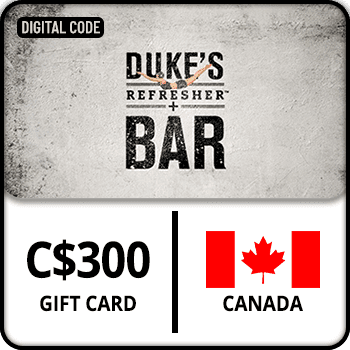 Duke_s Refresher Bar Gift Card CANADA 300 CAD