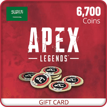 Apex Legends Gift Card KSA 6700 Coins