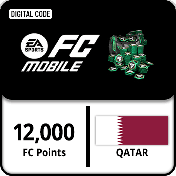 EA FC Mobile Gift Card Qatar FC Points 12000
