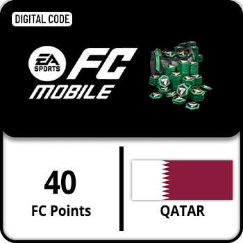 EA FC Mobile Gift Card Qatar FC Points 40