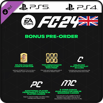 EA SPORTS FC 24 Pre Order Bonus (PS4-PS5) DLC PSN Game Key (Europe & UK)