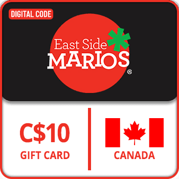 East Side Mario Gift Card CANADA 10 CAD