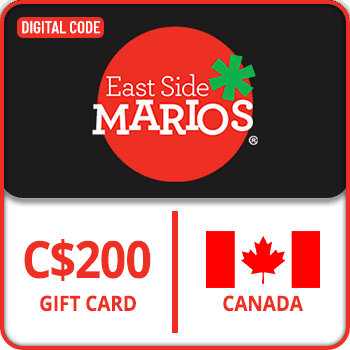 East Side Mario Gift Card CANADA 200 CAD