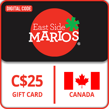 East Side Mario Gift Card CANADA 25 CAD