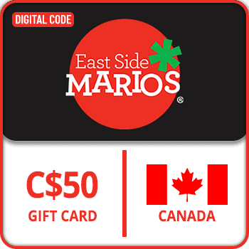 East Side Mario Gift Card CANADA 50 CAD