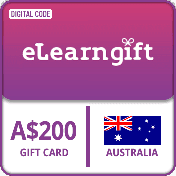 eLearnGift Card Australia 200 AUD