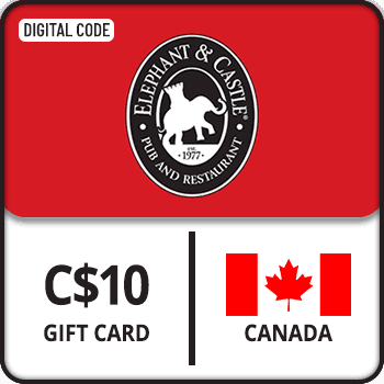 Elephant & Castle Gift Card CANADA 10 CAD