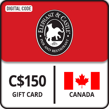 Elephant & Castle Gift Card CANADA 150 CAD