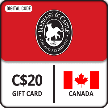 Elephant & Castle Gift Card CANADA 20 CAD