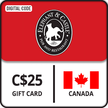Elephant & Castle Gift Card CANADA 25 CAD