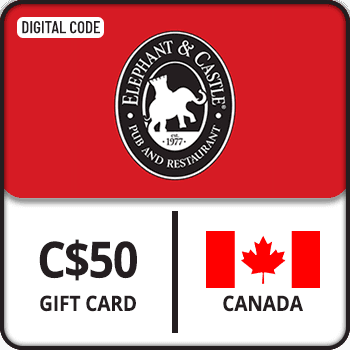 Elephant & Castle Gift Card CANADA 50 CAD