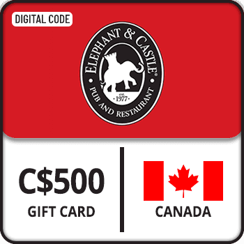 Elephant & Castle Gift Card CANADA 500 CAD