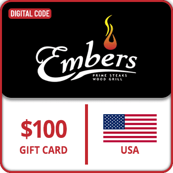 Embers Restaurant eGift Gift Card USA 100 USD