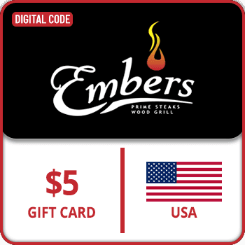 Embers Restaurant eGift Gift Card USA 5 USD