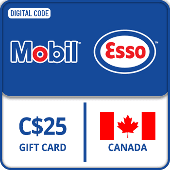 Esso & Mobil Gift Card CANADA 25 CAD